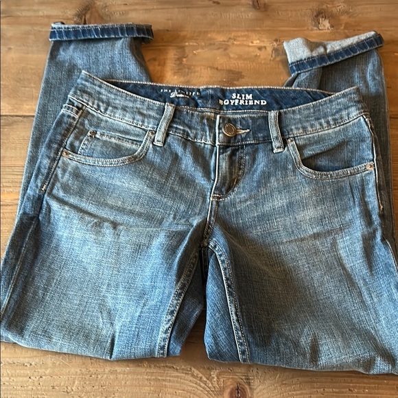 The Limited Blue Boyfriend Jeans Relaxed Fit - Picture 1 of 6